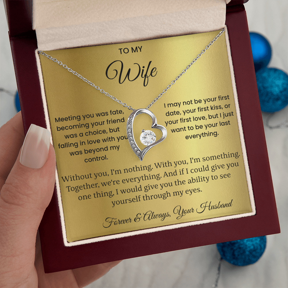 Forever Love Necklace - To my Wife