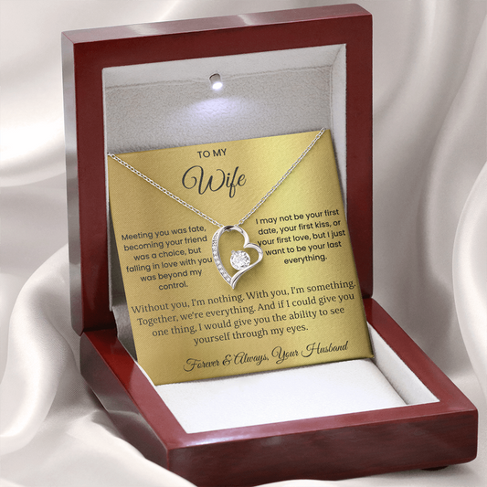 Forever Love Necklace - To my Wife