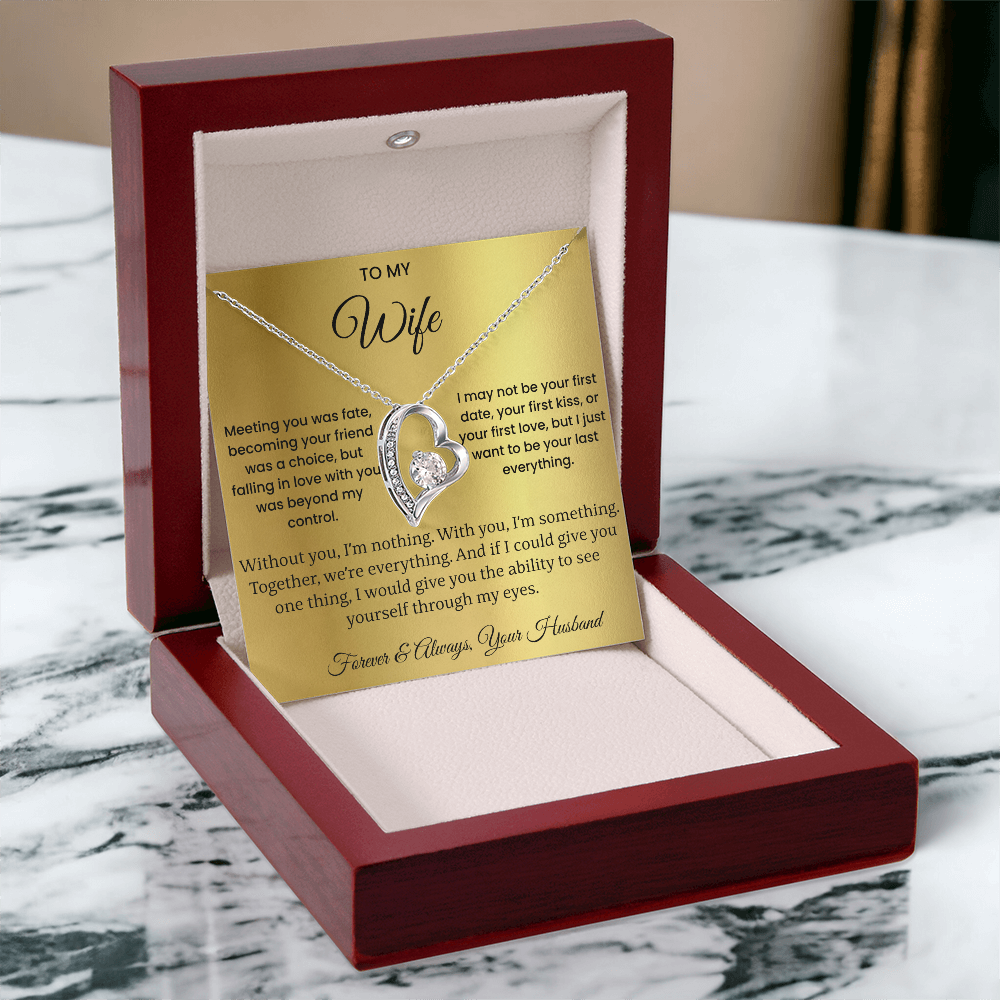 Forever Love Necklace - To my Wife