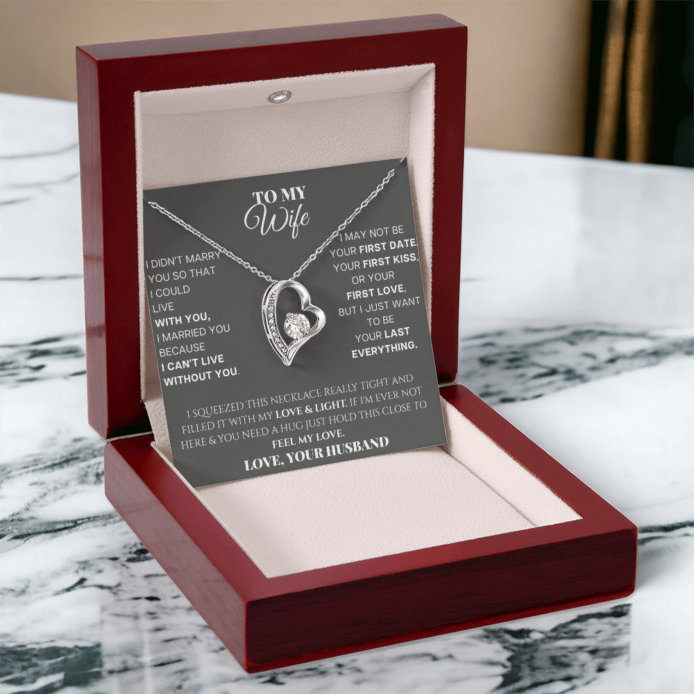Forever Love Necklace - To MY WIFE