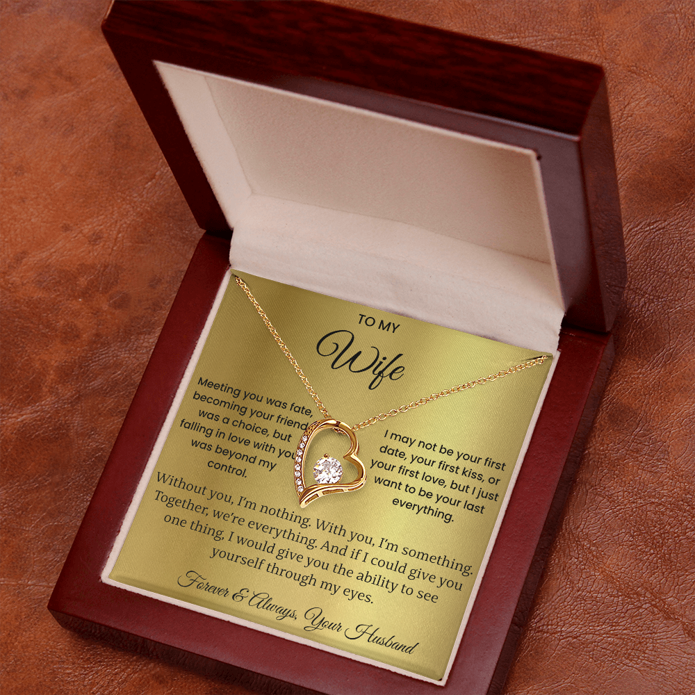 Forever Love Necklace - To my Wife