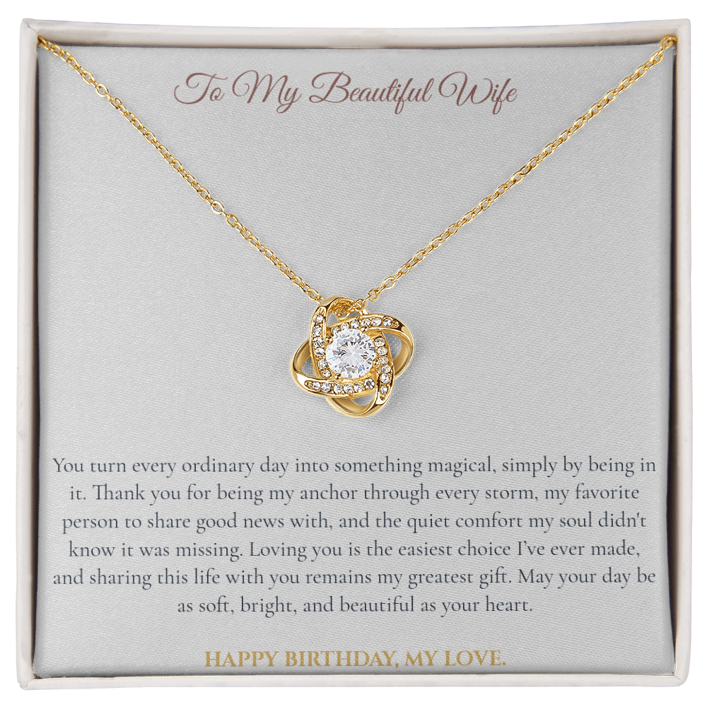 Love Knot Necklace