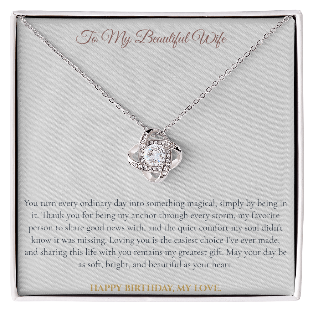 Love Knot Necklace