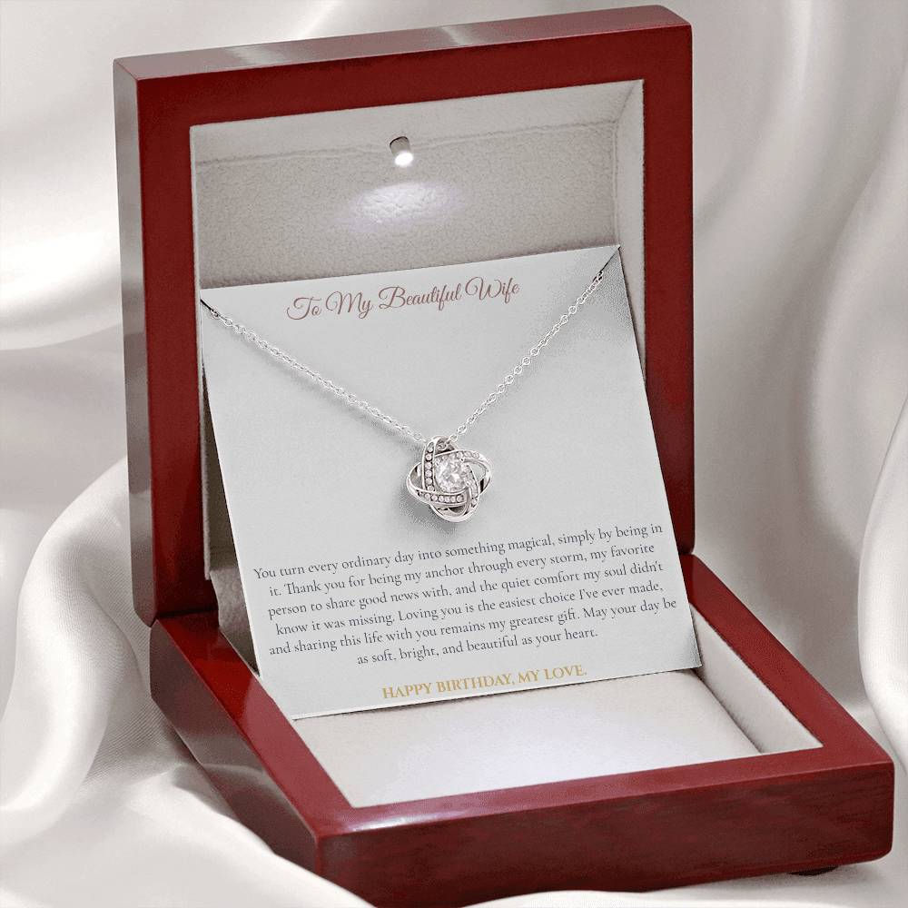 Love Knot Necklace