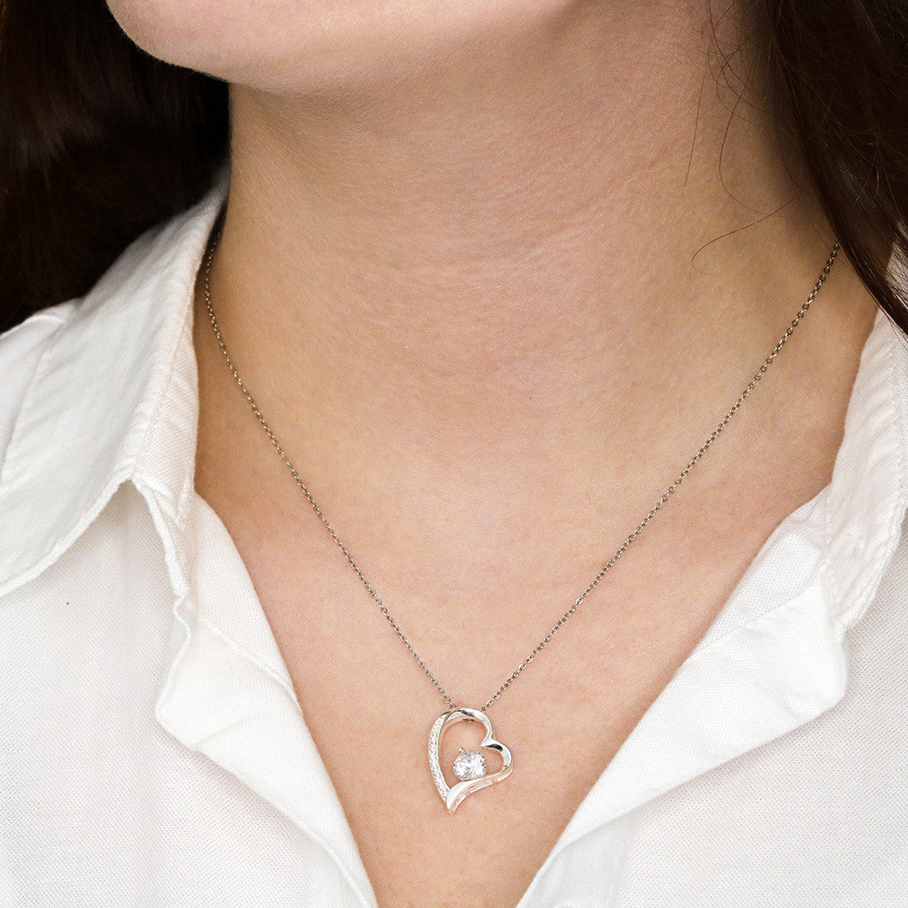 Forever Love Heart Necklace in Luxury Box