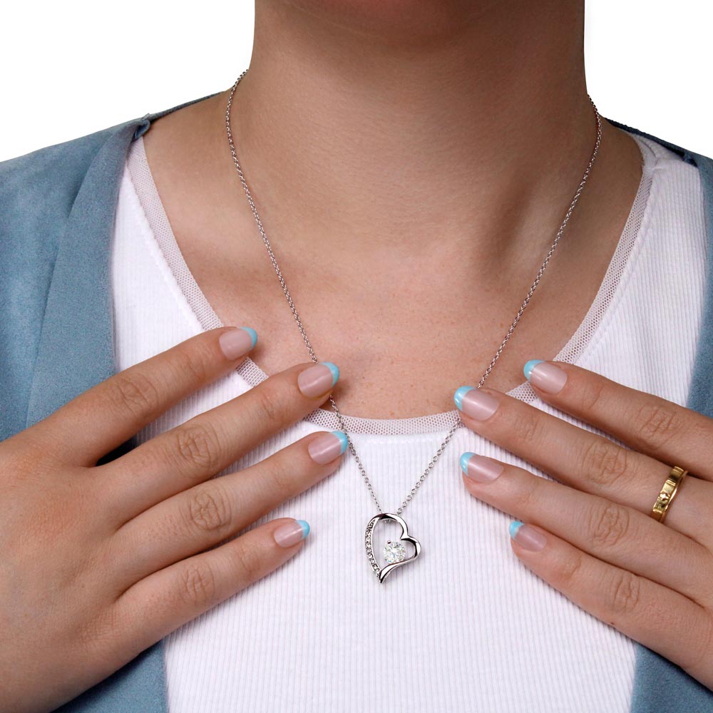 Forever Love Heart Necklace in Luxury Box