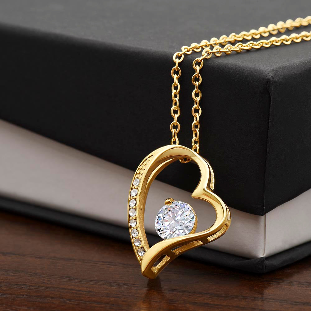 Forever Love Heart Necklace in Luxury Box