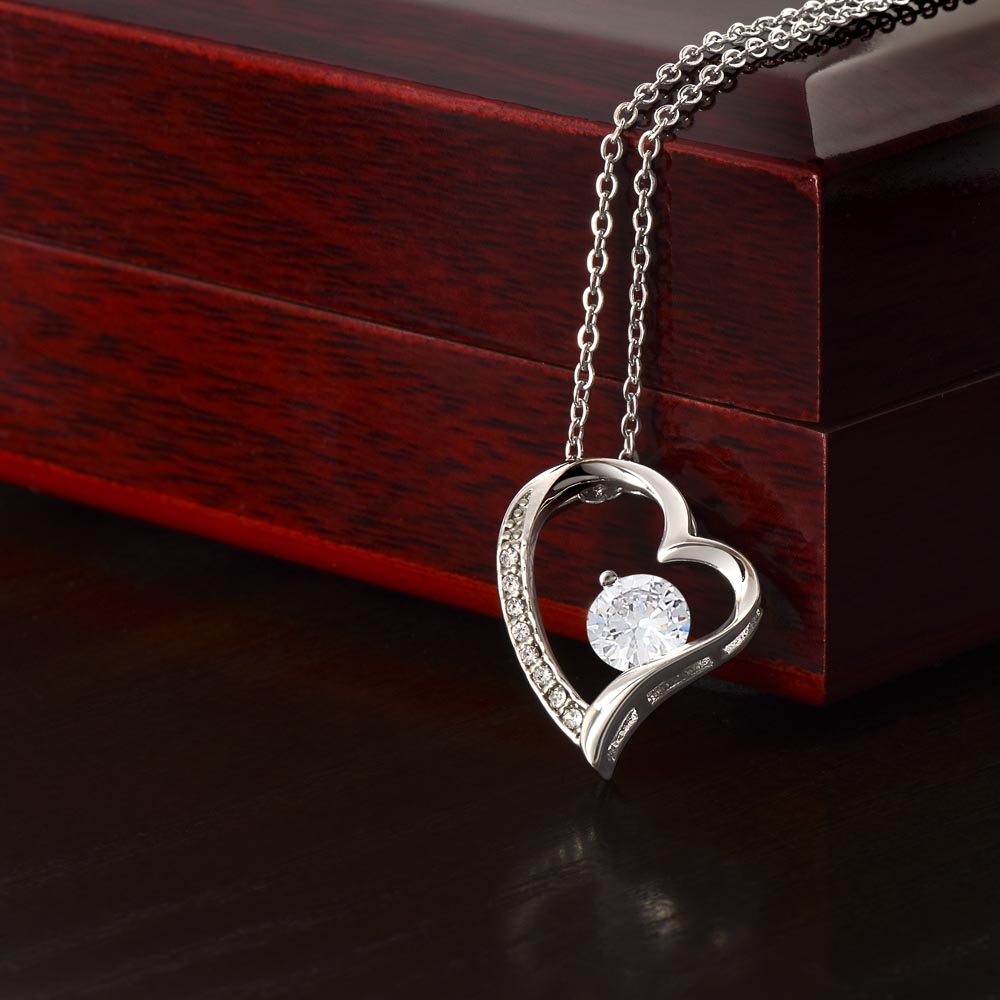 Forever Love Heart Necklace in Luxury Box