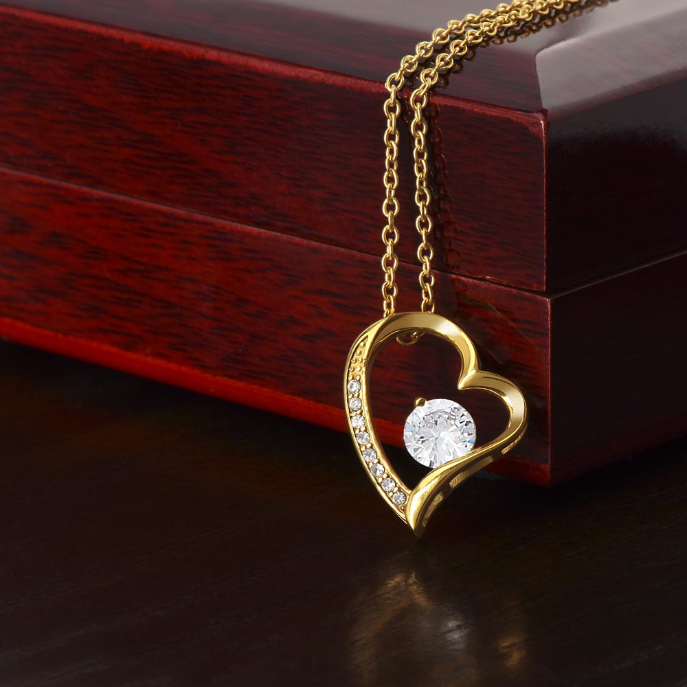 Forever Love Heart Necklace in Luxury Box