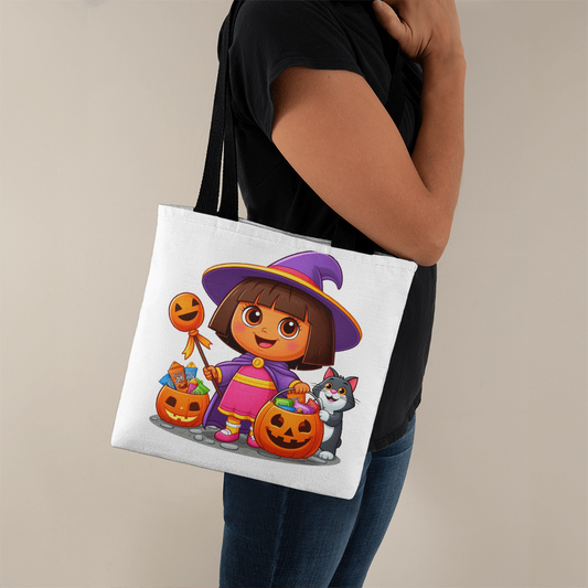 Nickelodeon Dora the Explorer Witch Halloween Trick-or-Treat Tote Bag