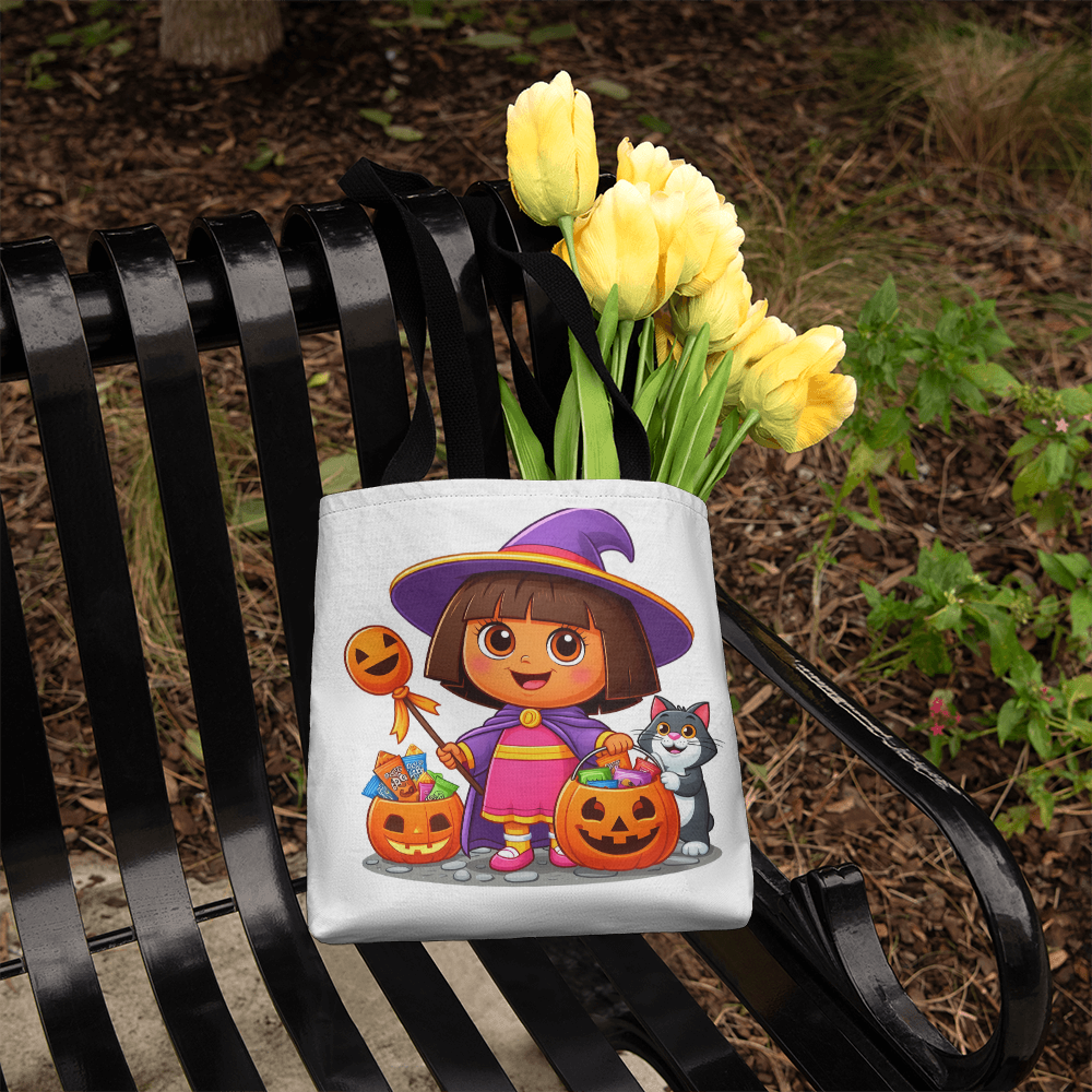 Nickelodeon Dora the Explorer Witch Halloween Trick-or-Treat Tote Bag