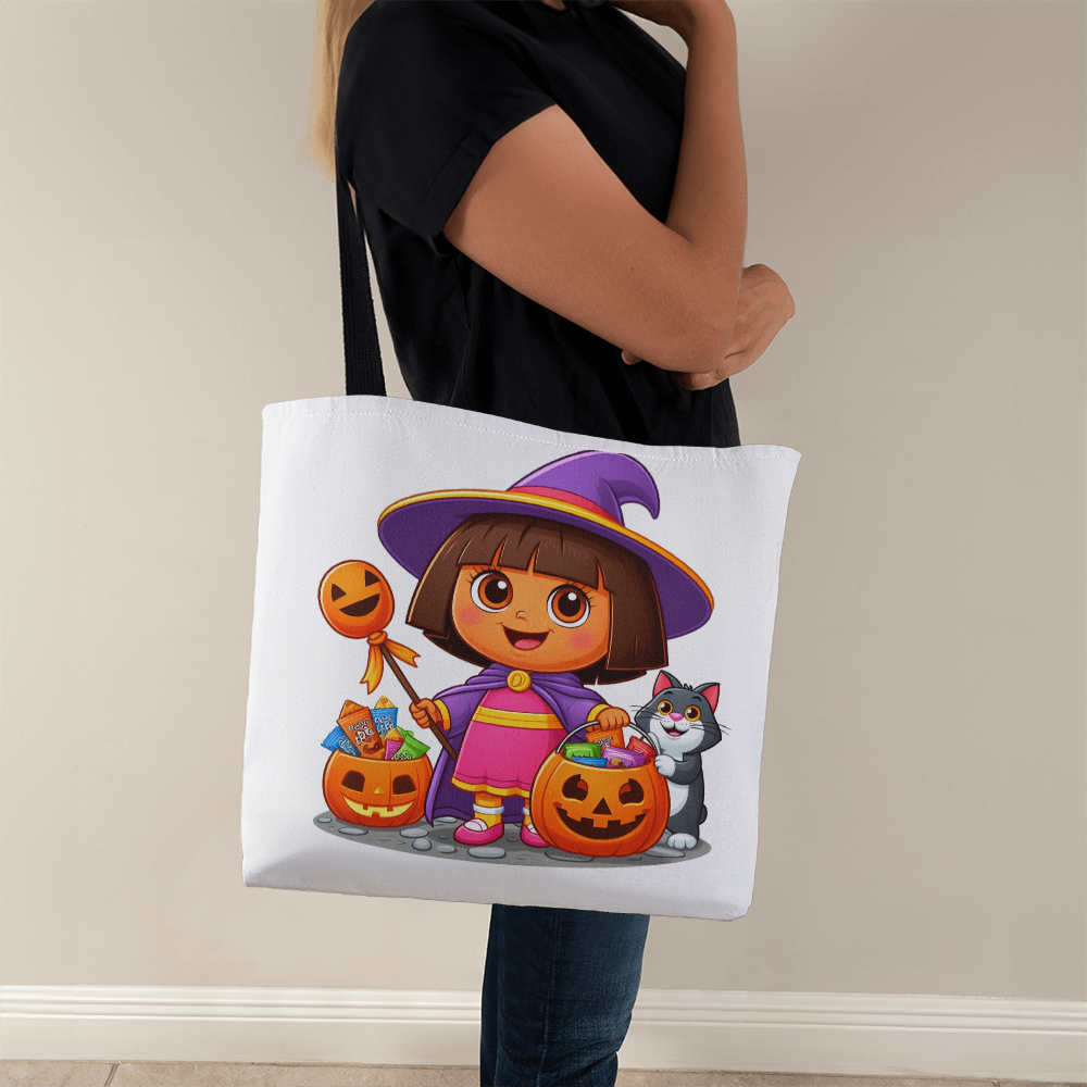 Nickelodeon Dora the Explorer Witch Halloween Trick-or-Treat Tote Bag