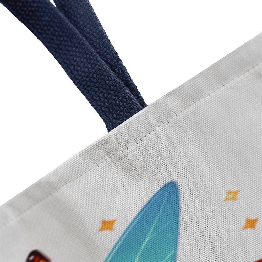 Disney Tinker Bell Halloween Trick-or-Treat Tote Bag - Spooky Cute Fairy Art