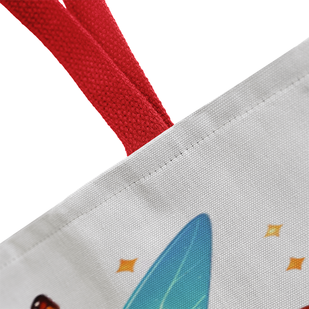 Disney Tinker Bell Halloween Trick-or-Treat Tote Bag - Spooky Cute Fairy Art