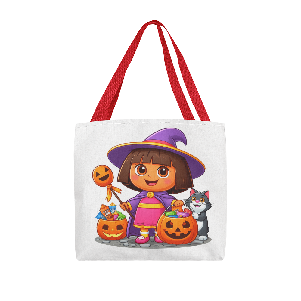Nickelodeon Dora the Explorer Witch Halloween Trick-or-Treat Tote Bag