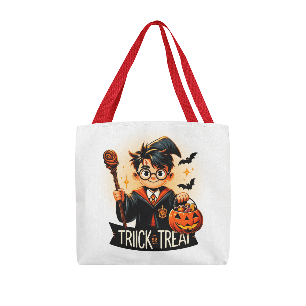 Classic Tote Bag- "Hogwarts Haul-o-ween" Bag