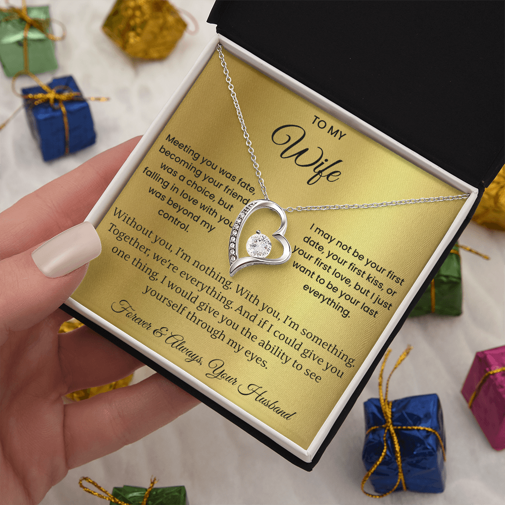 Forever Love Necklace - To my Wife