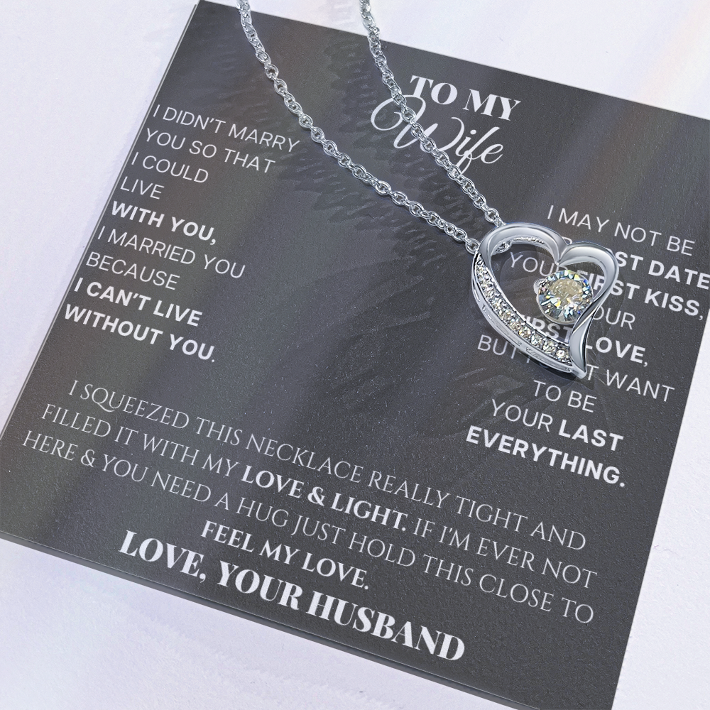 Forever Love Necklace - To MY WIFE