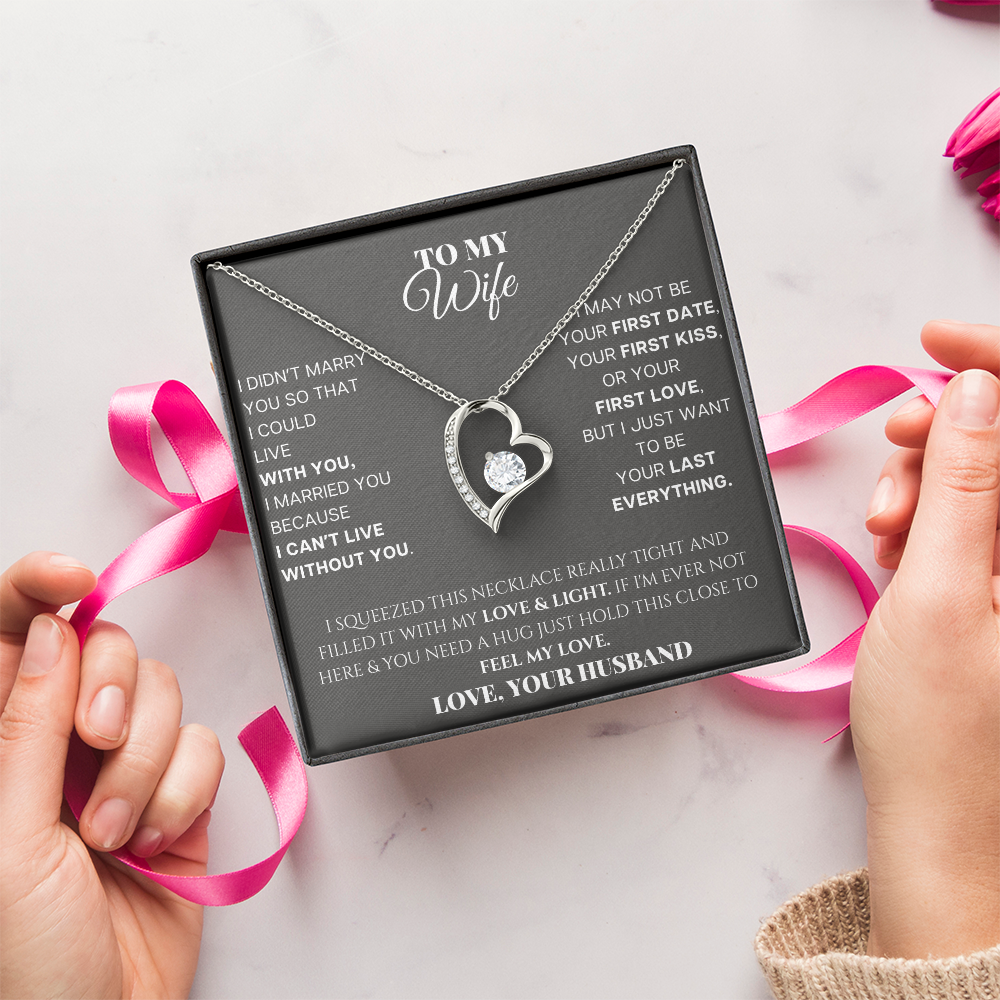 Forever Love Necklace - To MY WIFE