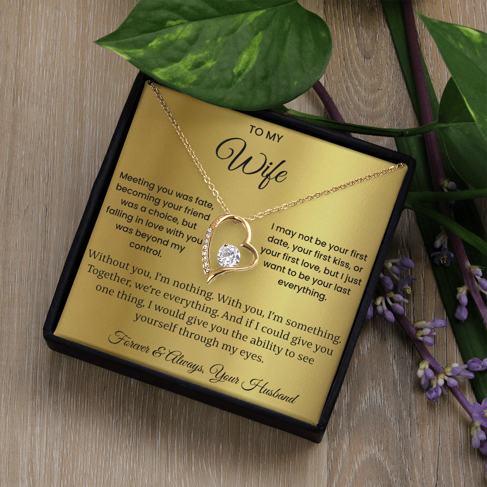 Forever Love Necklace - To my Wife