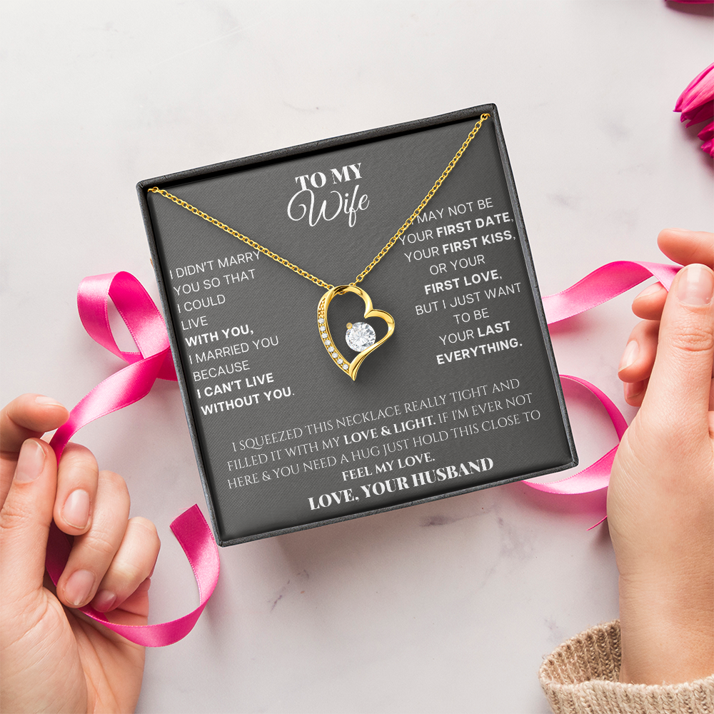 Forever Love Necklace - To MY WIFE