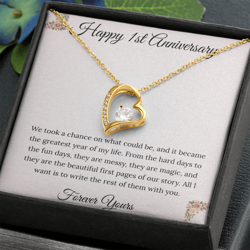 1st Anniversary Gift for Wife | "Messy & Magic" Necklace