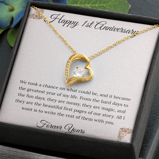 1st Anniversary Gift for Wife | "Messy & Magic" Necklace