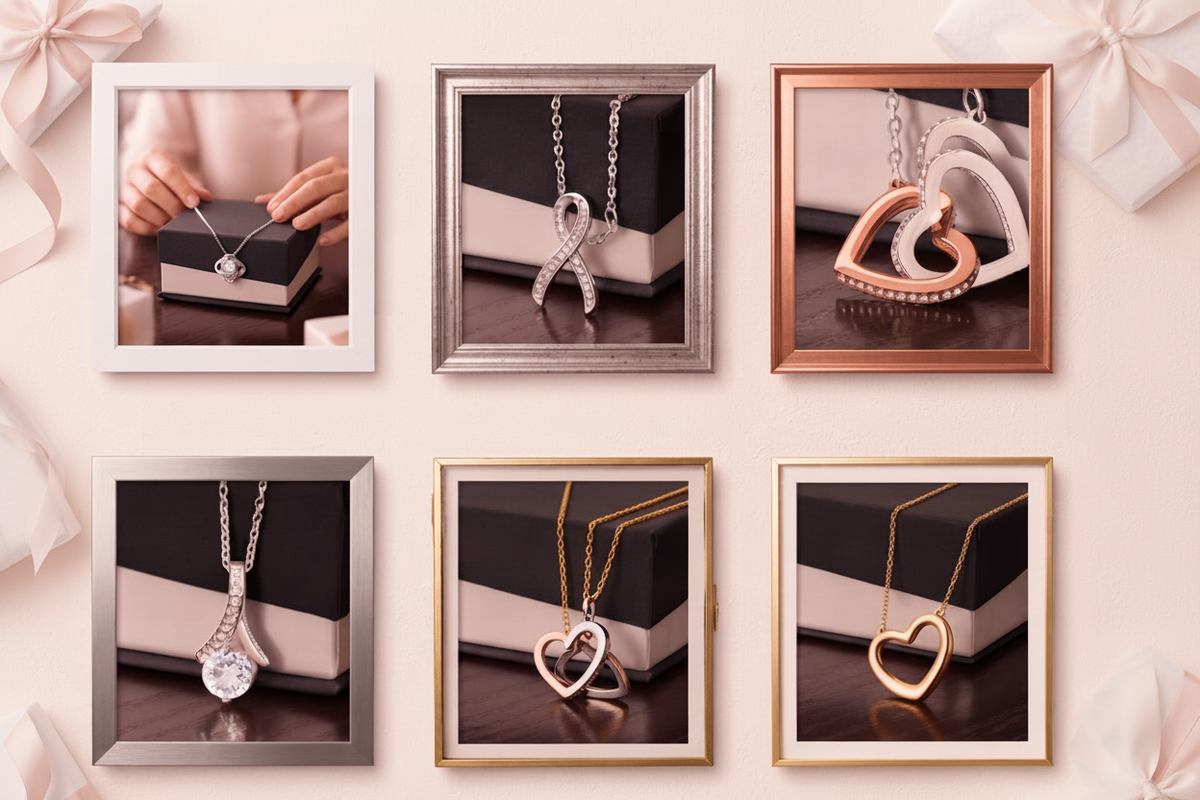 Warm romantic jewelry image